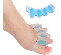 Wonder Care Silicone Toe Separator for Feet Gel Pads Big Toe Corrector Straightener for Bunions Yoga Stretcher Hammer Toe Bunion