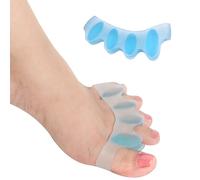 Wonder Care Silicone Toe Separator for Feet Gel Pads Big Toe Corrector Straightener for Bunions Yoga Stretcher Hammer Toe Bunion