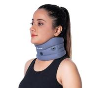 Wonder Care WC- Support de col souple Support de cou réglable Support de cou doux Support pour douleurs au cou et soutien pour hommes et femmes_C101m_grey