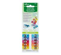 Clover 10 pièces Wonder Clips, Multicolore
