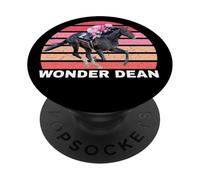 Wonder Dean Cheval, Course de Chevaux, Santa Anita, Del Mar Horse PopSockets PopGrip Adhésif