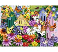 Wonder Forge Garden Neighbors 1000 Piece Jigsaw Puzzle for Adults | Unique, Perfectly-Fitting Pieces | Fun, Vibrant Imagery | Amazon Exclusive