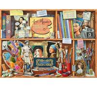 Wonder Forge Puzzle de 1000 pièces The Artist's Cabinet pour Adultes | Pièces Uniques et Parfaitement ajustées | Imagerie Amusante et vibrante | Exclusivité Amazon