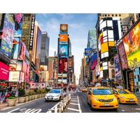 Wonder Forge Puzzle Times Square New York de 1 000 pièces pour Adultes, pièces Uniques et Parfaitement ajustées, thème Amusant et Vibrant