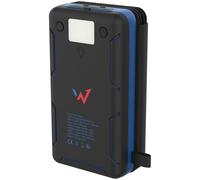 Wonder Full Power - Batterie Externe Chargeur Solaire 20 000 mAh - 2 Port USB-A & 1 Port USB-C - Compatible avec iPhone, Samsung, Huawei, Xiaomi et Autres - Câble Type-C fourni. Lampe