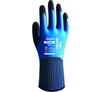 Wonder Grip WG 318 Aqua Gants Imperméables, Bleu/Noir, S/7