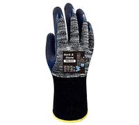 Wonder Grip WG-333 Rock & Stone - Gant de Travail avec Double revêtement en Latex; Gants de Protection Contre Les coupures, Le Froid et la Chaleur pour Une préhension sûre; XL / 10