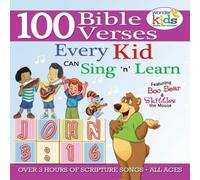 Wonder Kids Sing - 100 Bible Verses Every Kid Can Sing 'N' Learn Ages 2-7