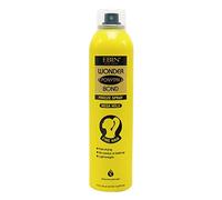 Wonder Lace Bond Spray gel pour queue de cheval 236,8 g - Tenue méga pour cheveux fins, résistant à l'humidité, séchage rapide, léger, finition sans écailles, idéal pour les queues de cheval élégantes