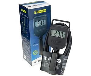 Wonder Manomètre Digital LCD 0,5-12 Bar avec Pistolet de Gonflage et Tuyau 150cm Certifié
