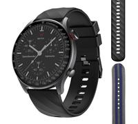 Wonder - Montre Connectée Homme Femme ¿ Écran Hd 1,39"", 2 Bracelets Inclus, Smartwatch,Android/Ios, Suivi Santé, Montre Sport (Cardio, Sommeil, Spo2, Stress), Podomètre, Appli Co-Fit, Etanch[Z1406]