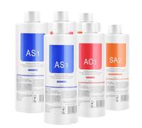 WONDER POINT Aquafacial AS1 SA2 AO3 Lot de 6 flacons de solution exfoliante pour appareils professionnels du visage, nettoyant et exfoliant 400 ml