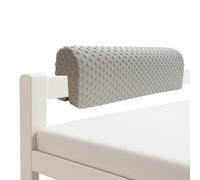 Wonder Space Protection de Bordure de Lit pour Tout-Petits - Coussin de Garde-Corps pour Lit Enfant - Anti-Collision | Hauteur Augmentée | Prévention des Chutes - Sécurité Renforcée (Gris, 70cm)