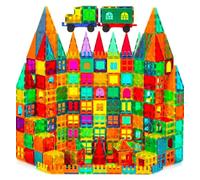 Wonder Toys 100 pièces Blocs magnétiques Classiques Les Jouets de Construction magnétiques Originaux pour garçons et Filles de 3 4 5 6 Ans pour Leur Anniversaire