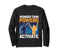 Wonder Twin Powers Activate Twins Brother Sister Frère et sœur Manche Longue