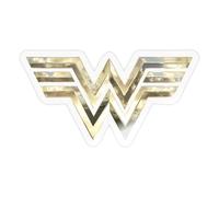 Wonder Woman 1984 Classique D'or Autocollant Sticker