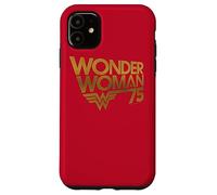 Wonder Woman 75th Anniversary Gold Logo Coque pour iPhone 11