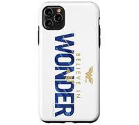Wonder Woman 80th Blue and Gold Flying Logo Coque pour iPhone 11 Pro Max