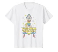 Wonder Woman A Wonder T-Shirt, Enfant, Blanc, 3 Ans