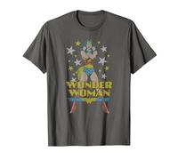 Wonder Woman A Wonder T-Shirt, Homme, Asphalte, M