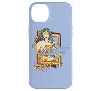 Wonder Woman and Invisible Jet Coque pour iPhone 14 Plus