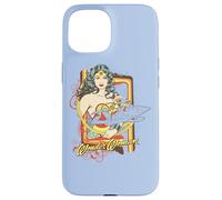 Wonder Woman and Invisible Jet Coque pour iPhone 15