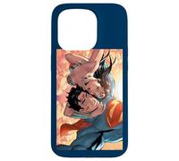 Wonder Woman and Superman Flying Selfie Coque pour iPhone 15 Pro