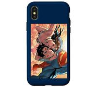 Wonder Woman and Superman Flying Selfie Coque pour iPhone X/XS