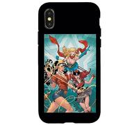 Wonder Woman Batgirl and Supergirl Coque pour iPhone X/XS