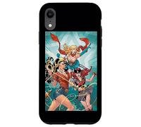 Wonder Woman Batgirl and Supergirl Coque pour iPhone XR