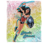 Wonder Woman Comic Character Plaid Ultra Doux au Toucher Soyeux - 152 x 127 cm