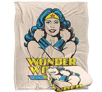 WONDER WOMAN - Couverture Super Douce au Toucher Soyeux 152 x 127 cm