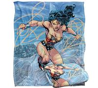 WONDER WOMAN - Couverture Super Douce au Toucher Soyeux 152 x 127 cm