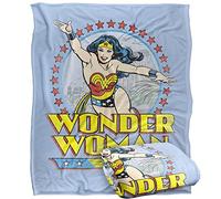 WONDER WOMAN - Couverture Super Douce au Toucher Soyeux 152 x 127 cm