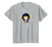 Wonder Woman Cute Wonder Woman T-Shirt, Enfant, Gris Chiné, 6 Ans