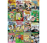 Wonder Woman DC Comics (Comic Covers Montage) 60 x 80 cm Toile Imprimée