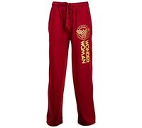 Wonder Woman Golden Logo Pantalon de pyjama unisexe - rouge - Taille S