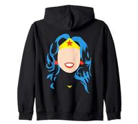 Wonder Woman Large Face Sweat à Capuche