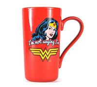 Wonder Woman Latte-Macchiato Mug Classic Half Moon Calici Tazze