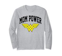 Wonder Woman Mother's Day Mom Power Manche Longue