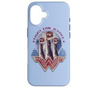 Wonder Woman Movie Fight for Justice Fists Coque pour iPhone 16