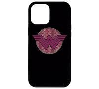 Wonder Woman Movie Geometric Logo with Golden Sun Coque pour iPhone 12 Pro Max