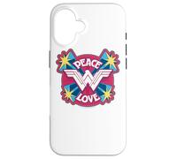 Wonder Woman Movie Peace & Love Coque pour iPhone 16