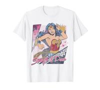 Wonder Woman Strength & Power T-Shirt, Homme, Blanc, M