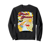 Wonder Woman Super Hero Girl Power DC Comics Art Fun Vintage Sweatshirt