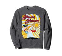 Wonder Woman Super Hero Girl Power DC Comics Art Vintage Fun Sweatshirt
