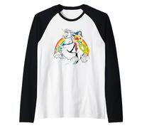 Wonder Woman Warrior in The Clouds Manche Raglan