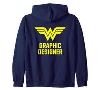 Wonder Woman Wonder Graphic Designer Sweat à Capuche