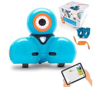 Wonder Workshop Dash - Robot de codage pour les enfants de 6 ans et plus - Activé par la voix - Navigue autour des objets - 5 applications STEM de programmation gratuites