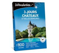 Wonderbox – Coffret cadeau – 3 Jours Châteaux et belles demeures – Édition 2025